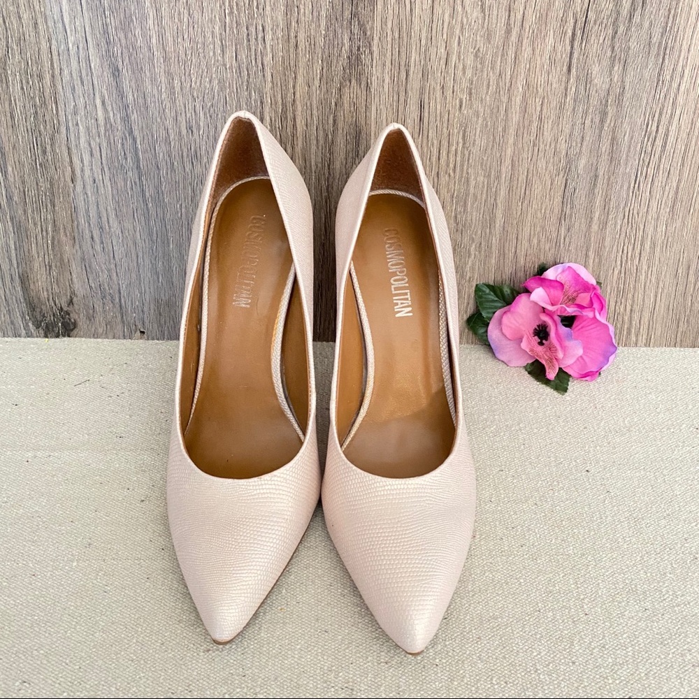 Rose Gold Stiletto pumps